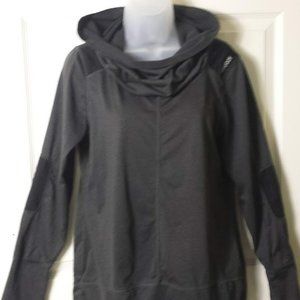 Reebok Long Sleeve shirt with Cowl Neck Hood like collar